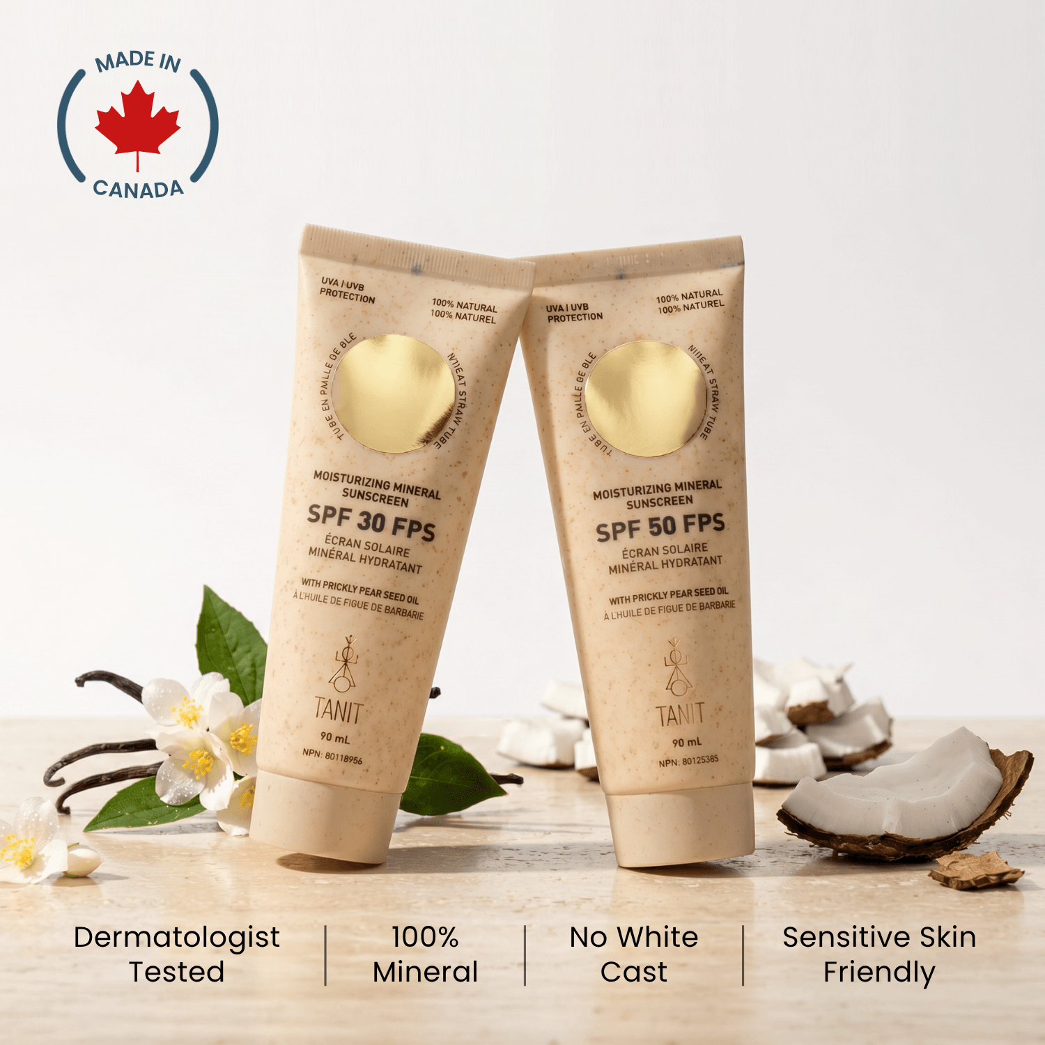 Tanit Botanics Mineral Sunscreen