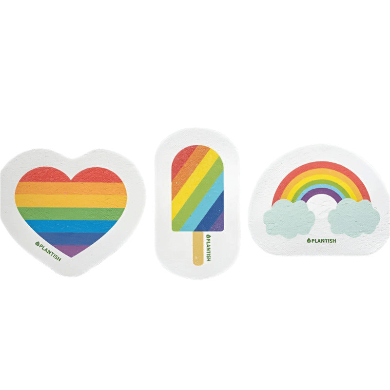 Plantish LGBTQ+ Pop Up Sponges