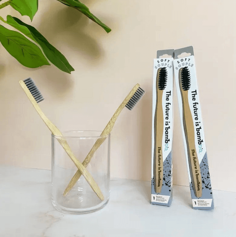 The Future is Bamboo Charcoal Bamboo Toothbrush