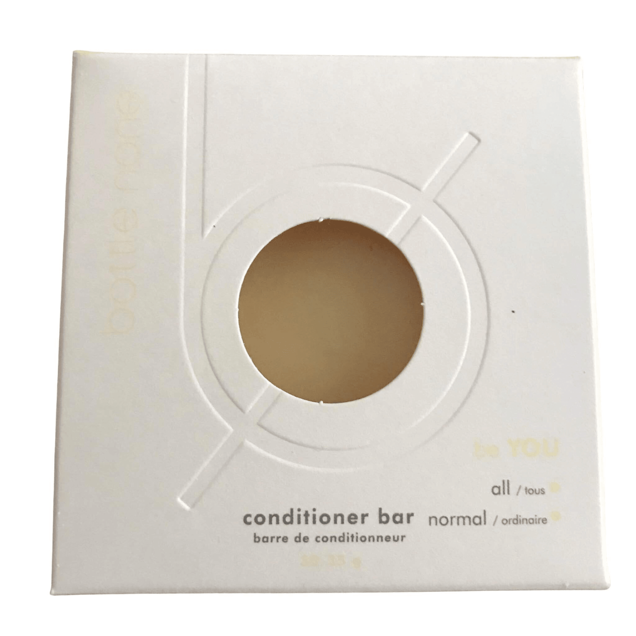 Bottle None be YOU All Hair Types Conditioner Bar