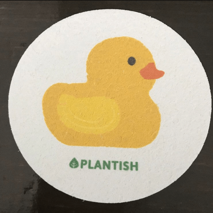Plantish Yellow Duck Pop Up Sponge