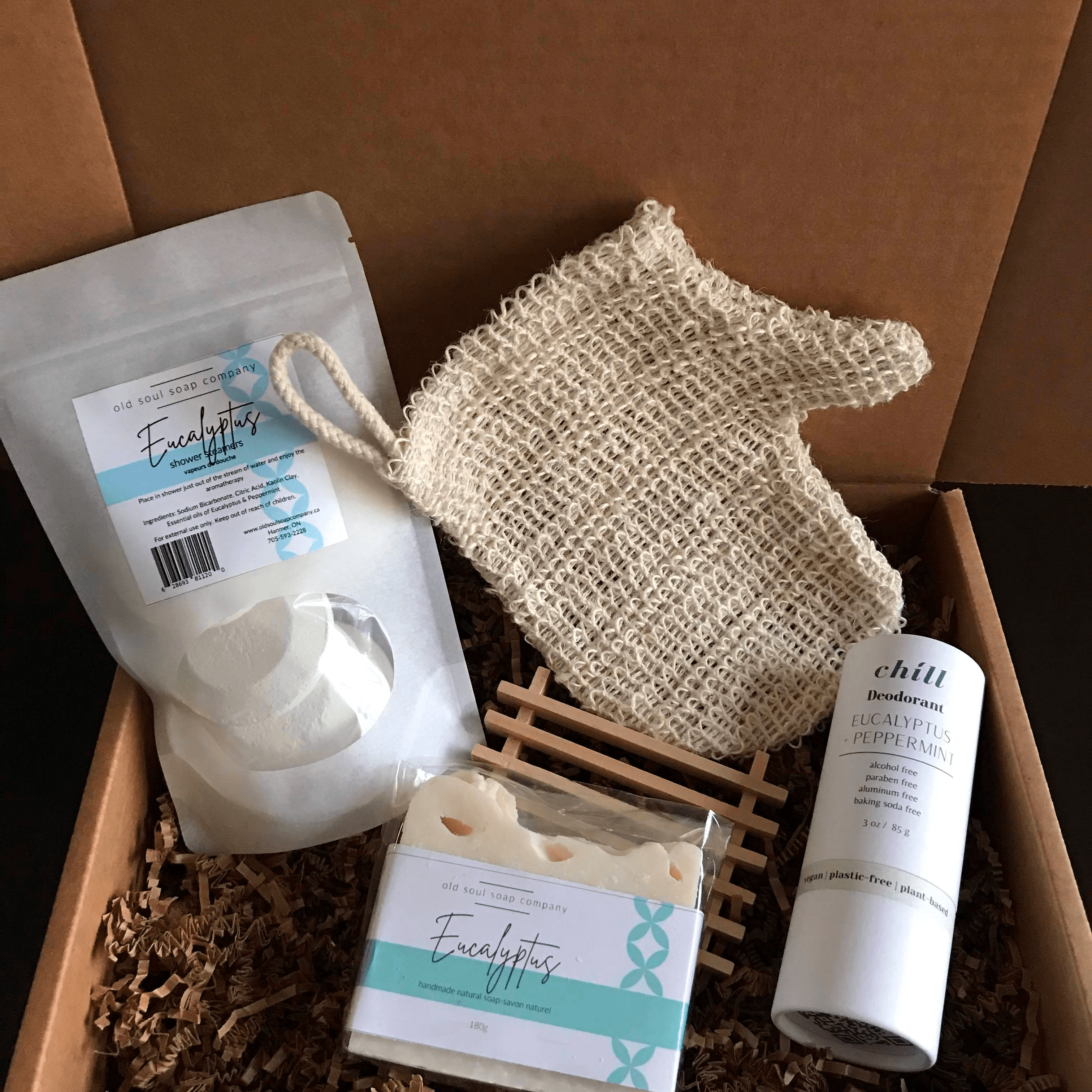 Old Soul Soap Company Eucalyptus Deluxe Gift Box