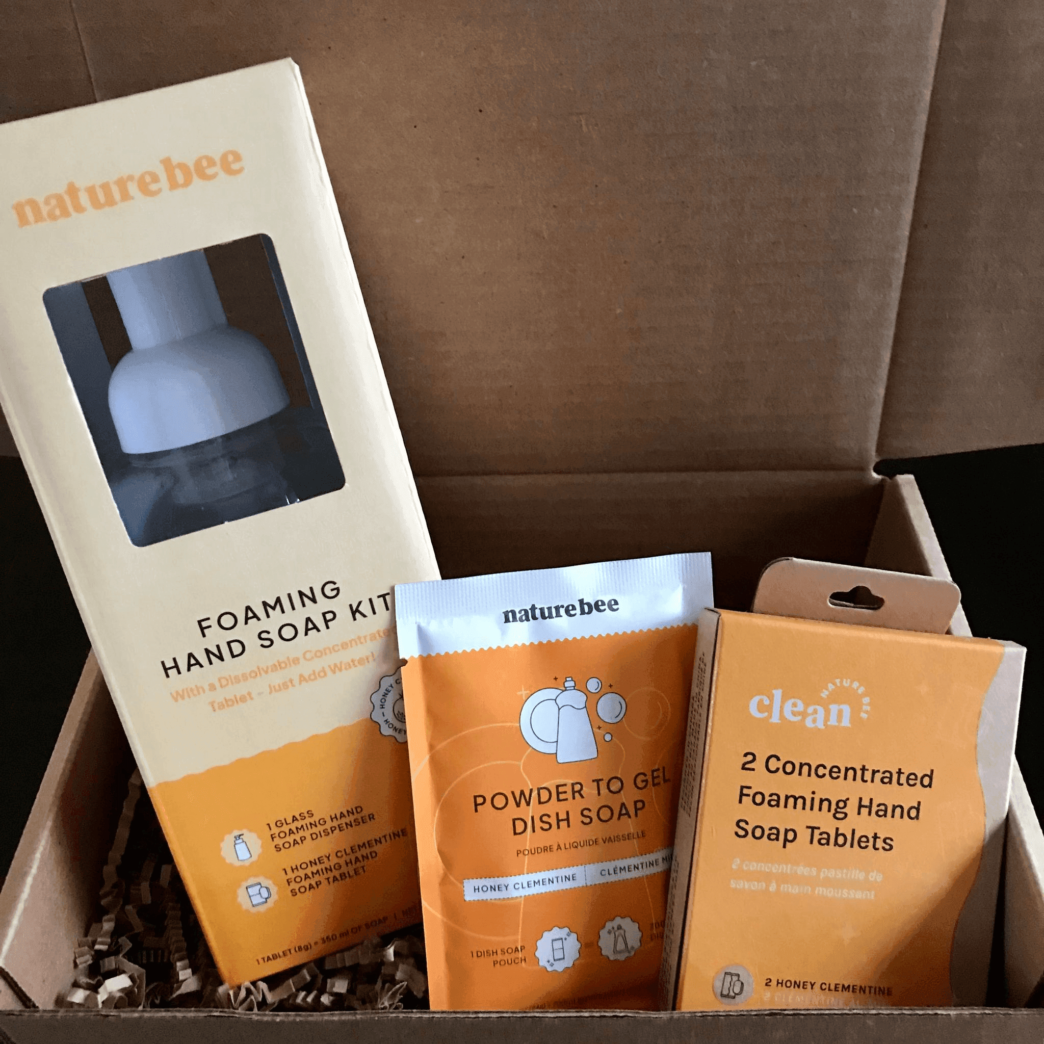 Nature Bee Hand & Dish Soap Set