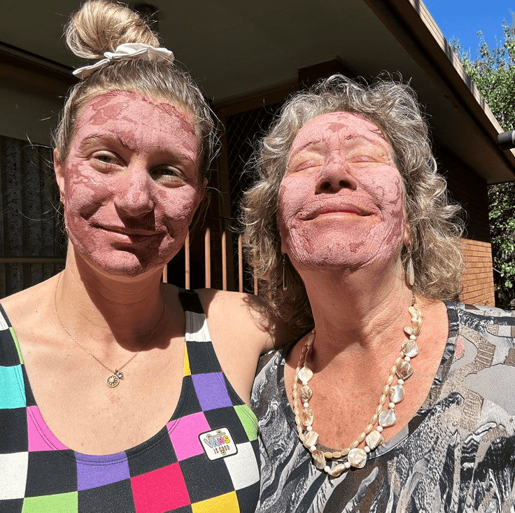 Birch Babe Rose Clay Face Mask