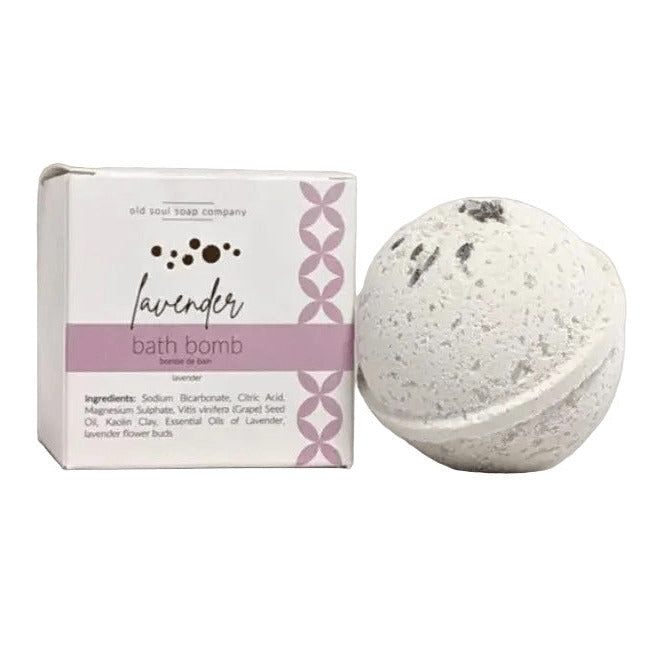 Old Soul Soap Co. Lavender Bath Bomb