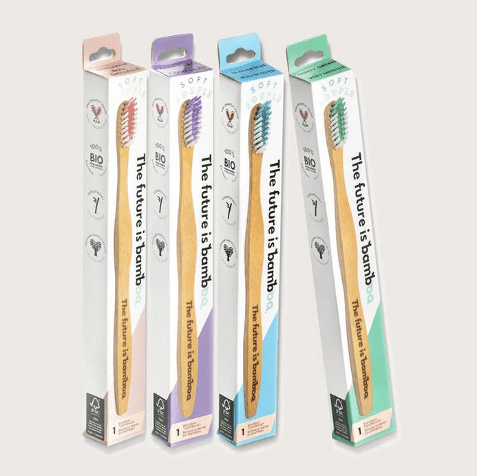 The Future is Bamboo Bamboo Toothbrush Set