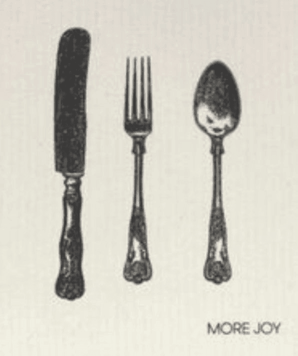 More Joy Silver Cutlery Swedish Dishcloth