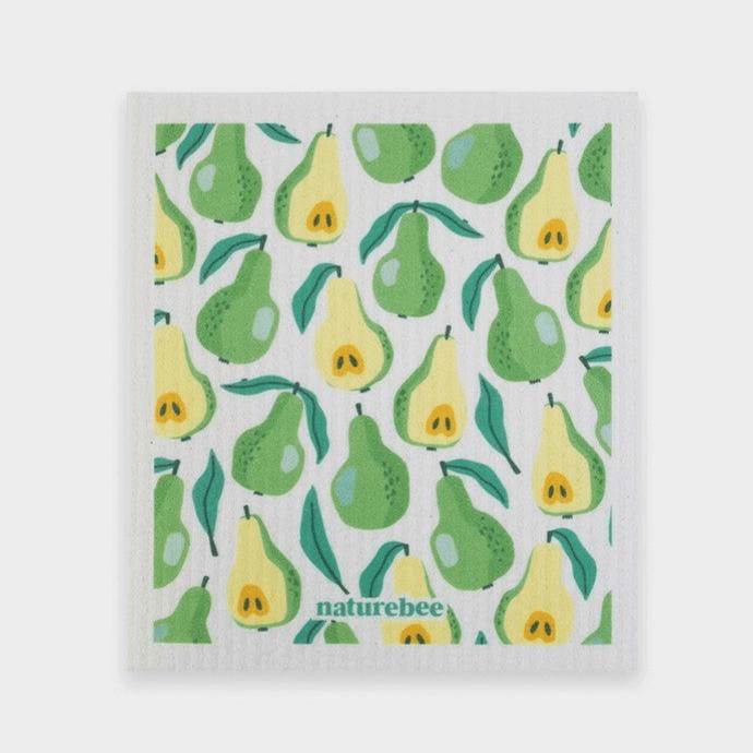 Nature Bee Pears Sponge Cloth