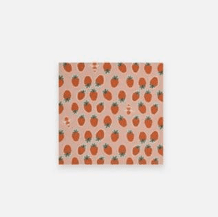 Nature Bee Strawberry Small Beeswax Wrap