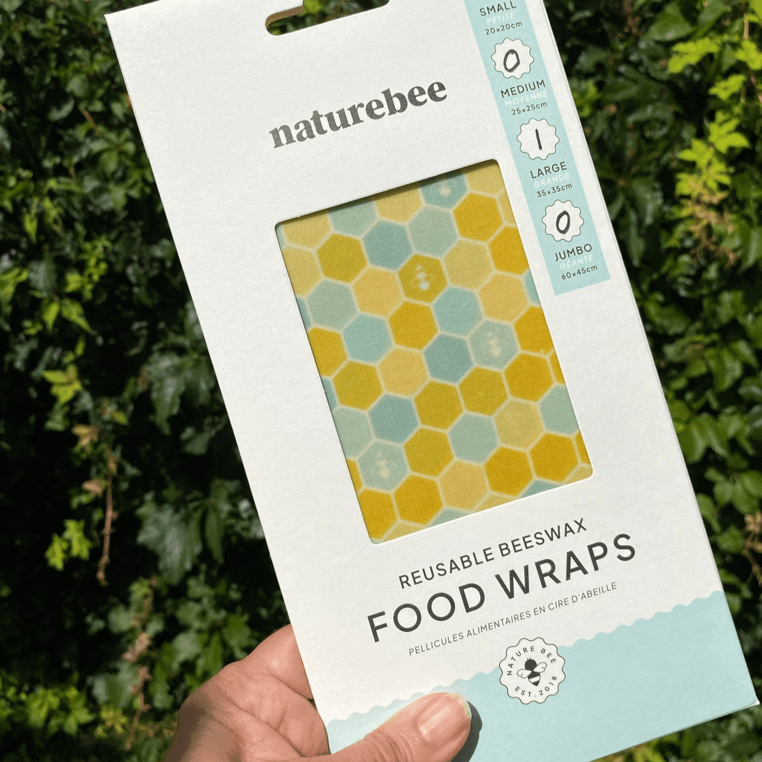 Nature Bee Bee Lovers Large Beeswax Wrap