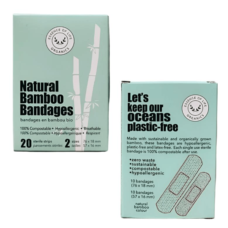 Essence of Life Organics 100% Biodegradable Bamboo Bandages