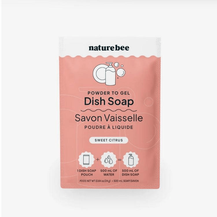 Nature Bee Powder to Gel Dish Soap - Sweet Citrus