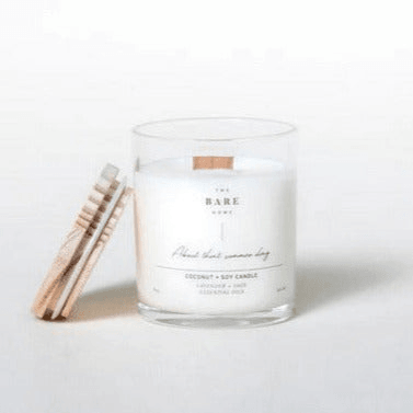 The Bare Home Lavender and Sage Candle