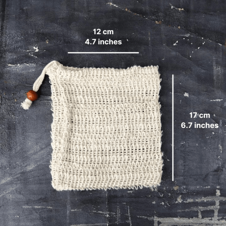 Plantish Large Sisal Soap Pouch