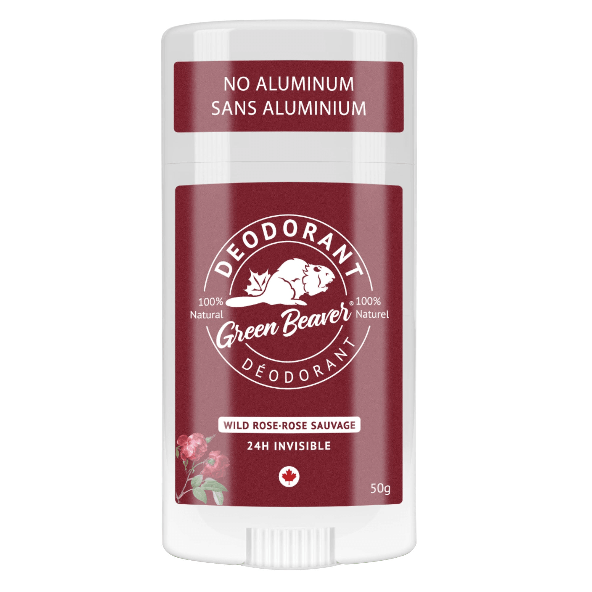 Green Beaver Natural Deodorant - Wild Rose