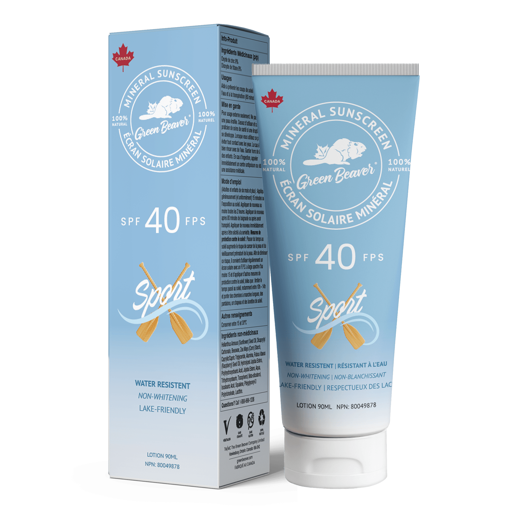 Green Beaver Mineral Sunscreen SPF 40