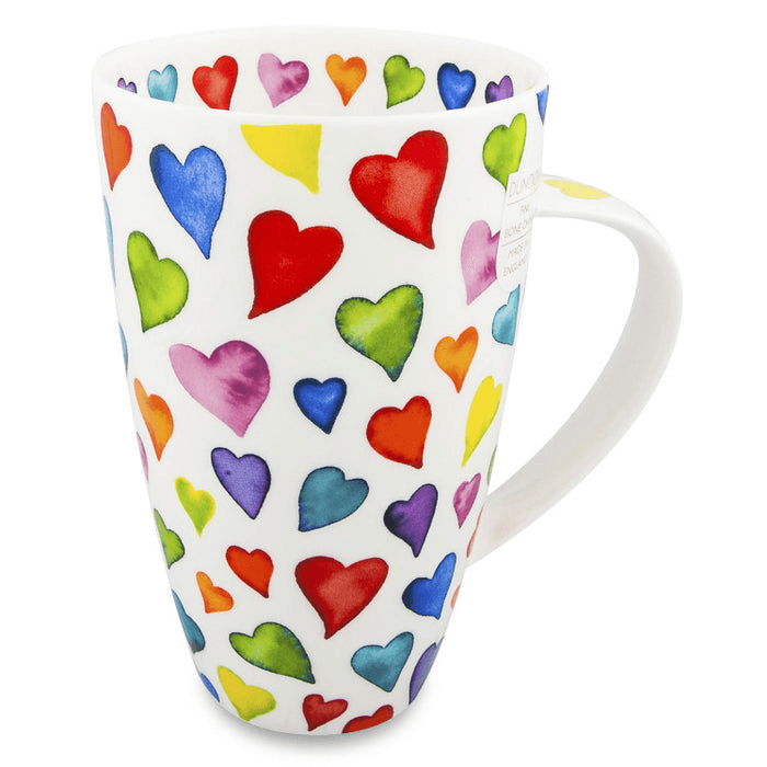 Dunoon Henley, Warm Hearts Mug