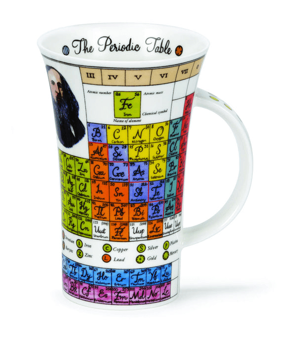 Dunoon Glencoe Periodic Table Mug