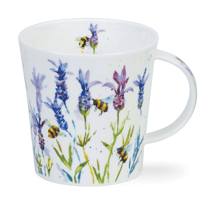 Dunoon Cairngorm Busy Bees Lavender Mug