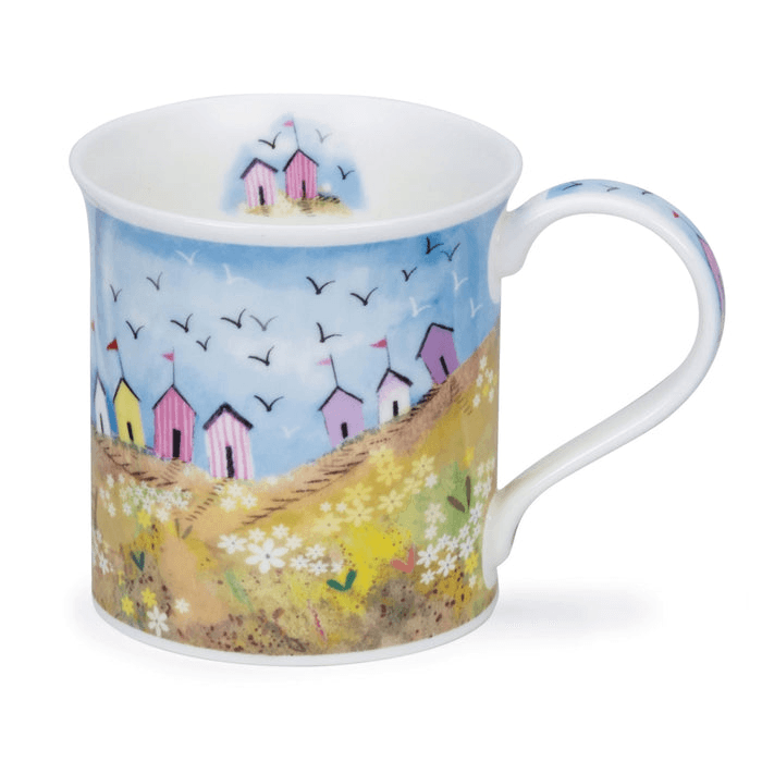 Dunoon Bute, Seaside Cove, Beach Hut Mug