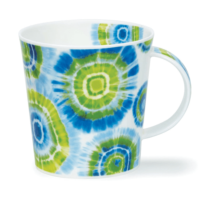 Dunoon Cairngorm Tie-dye Green Mug