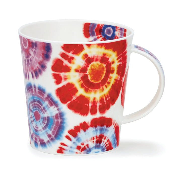 Dunoon Cairngorm Tie-dye Red Mug