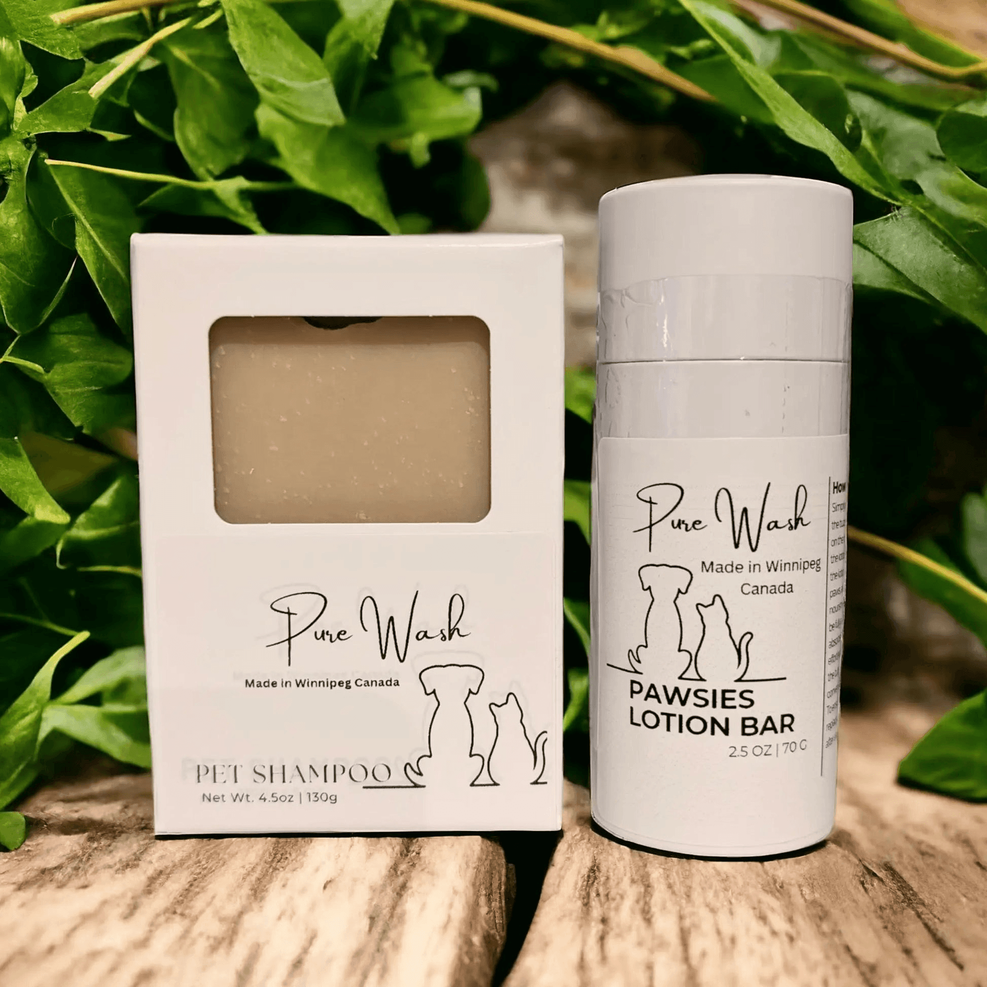 Pure Wash Pet Bundle Shampoo and Lotion