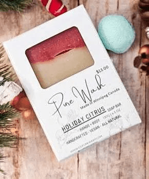 Pure Wash Holiday Citrus Soap Bar