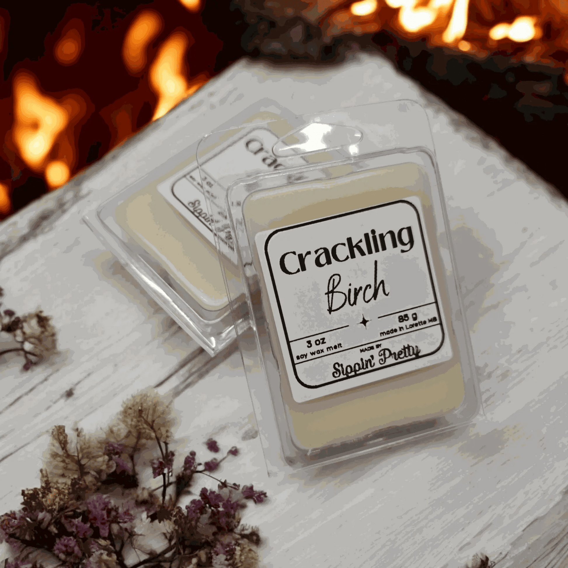 Crackling Birch Wax Melt