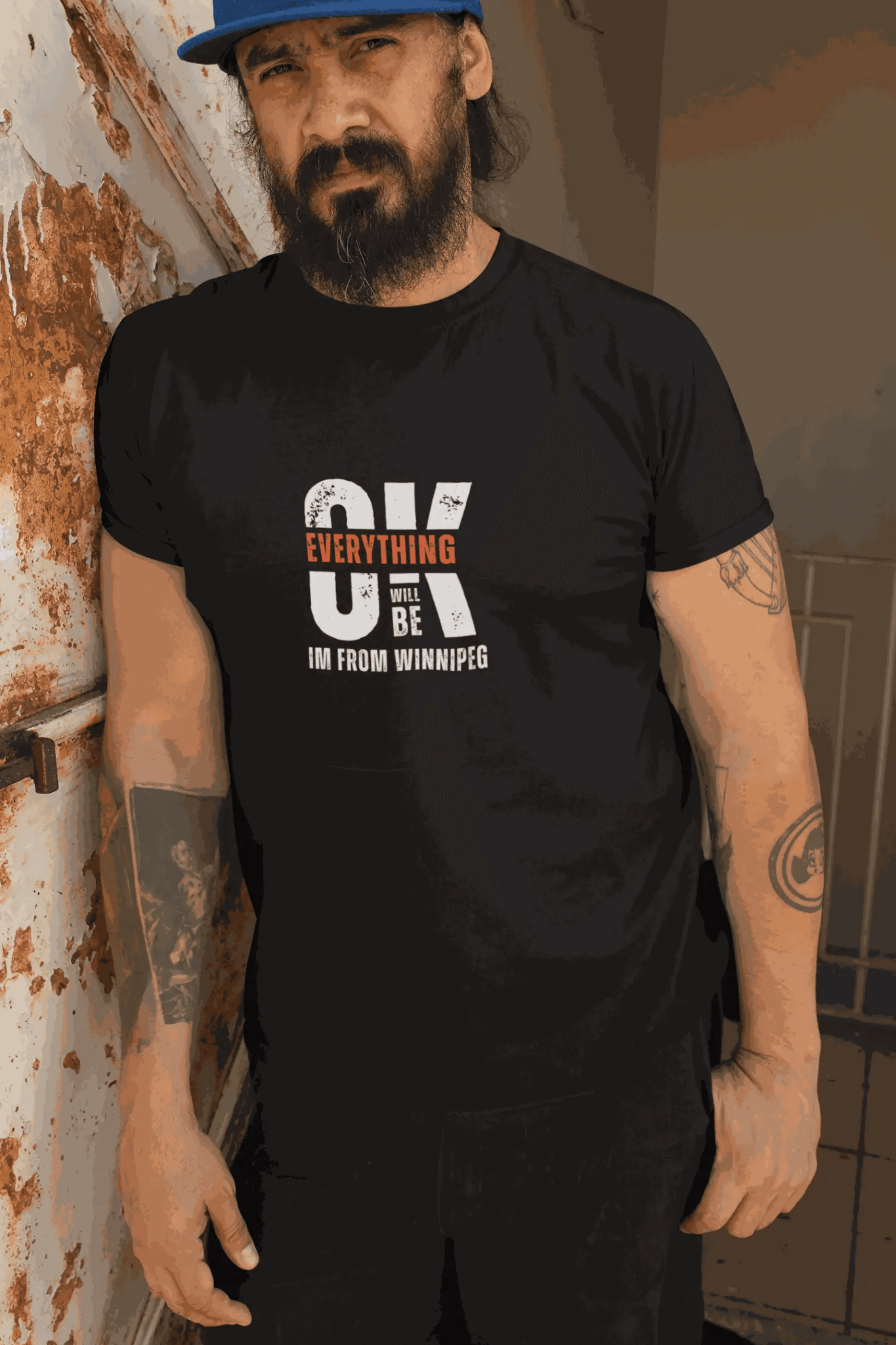 Pure Wash Everything will Be OK I’m From Winnipeg T-Shirt