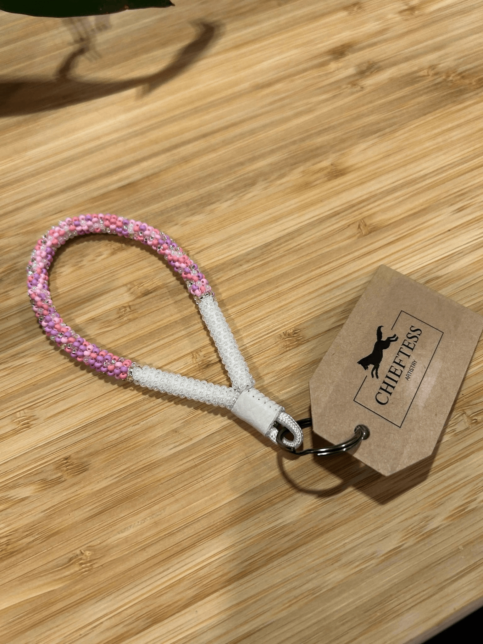 Pure Wash Cotton Candy Mini Beaded Keychains