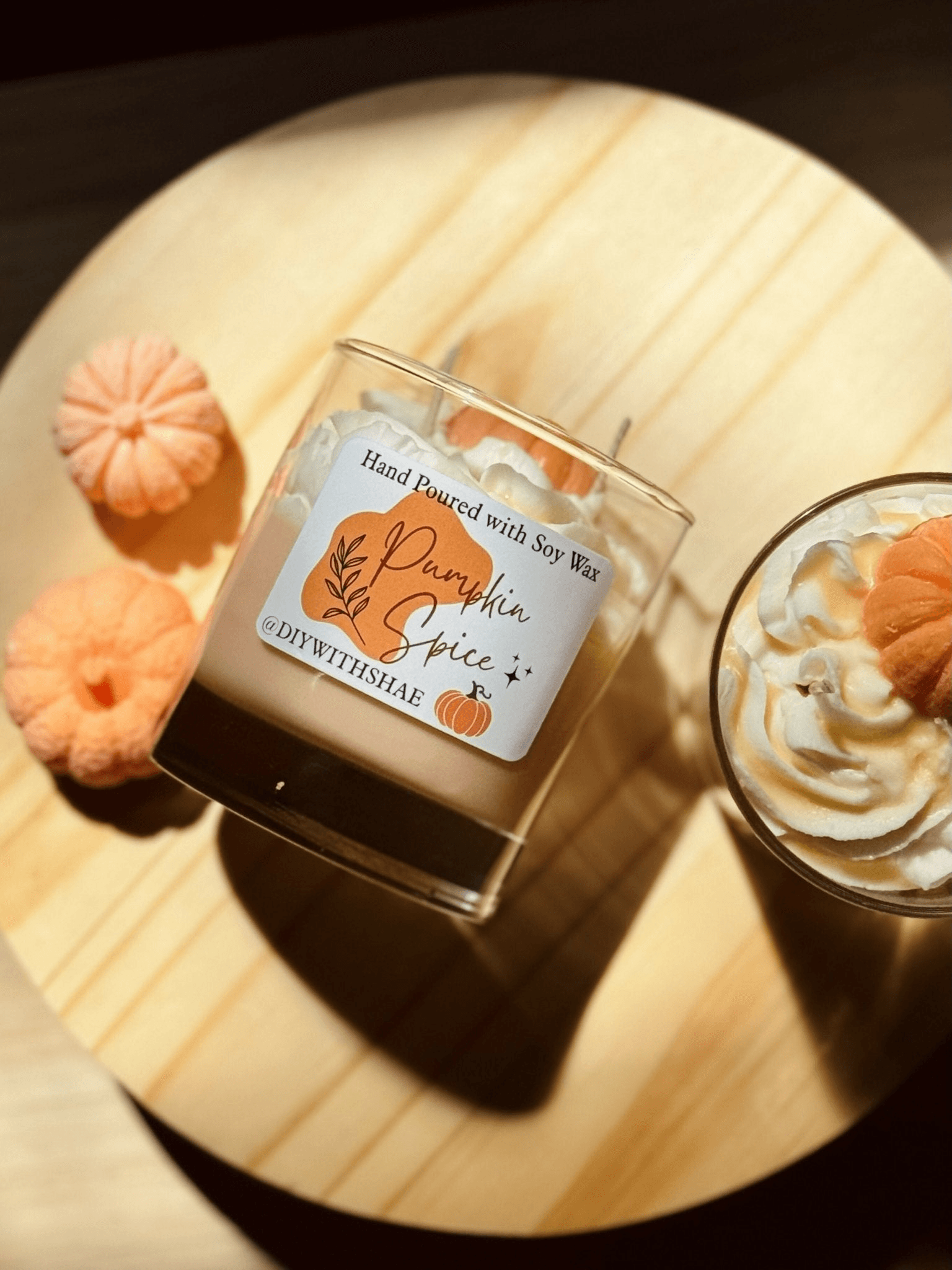 Pumpkin Spice Dessert Soy Wax Candle