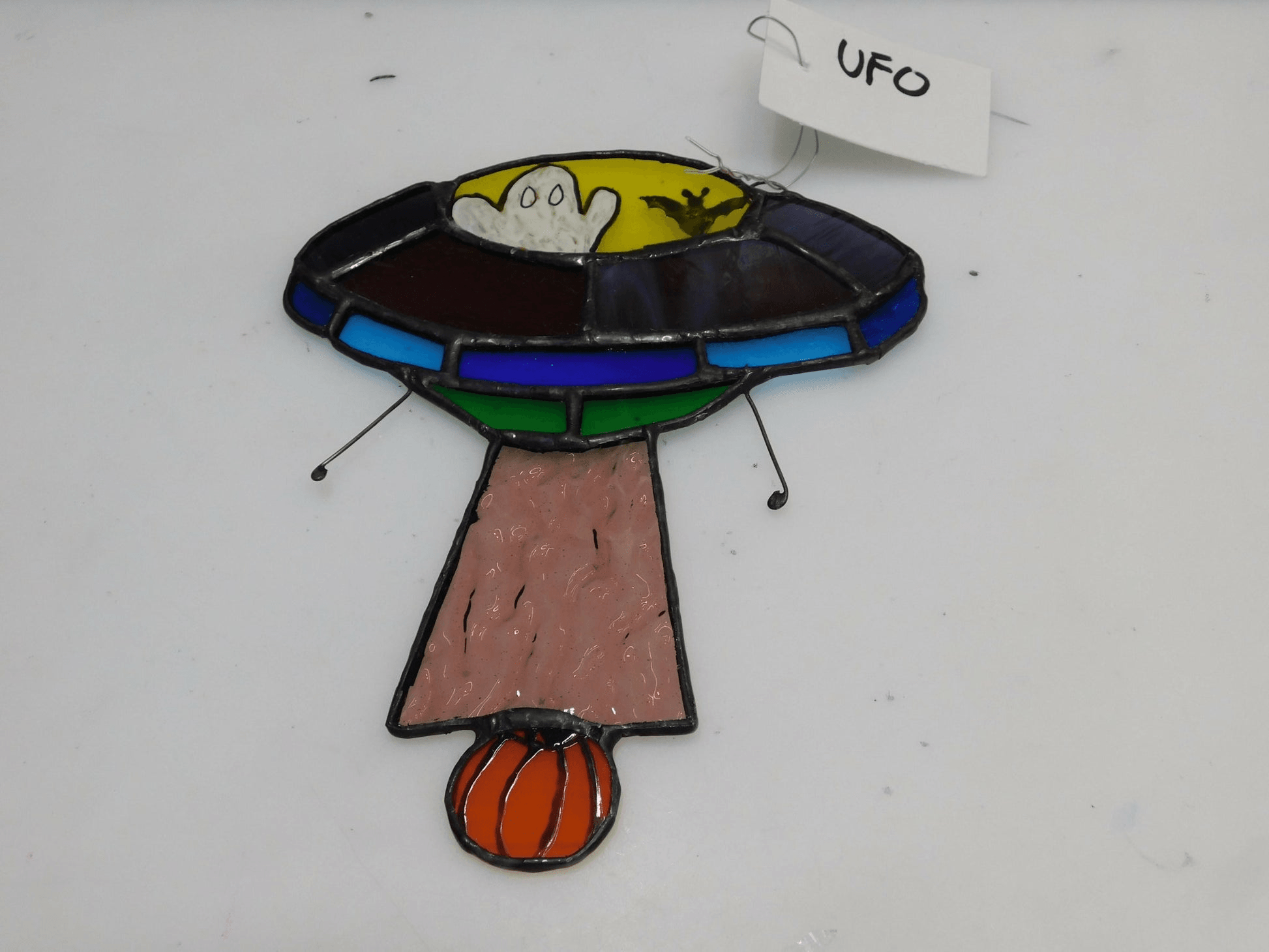 Pure Wash UFO Ship / Beaming Up Pumpkin