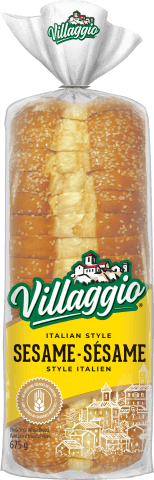 Villaggio Sesame Italian Style Thick Slice White Bread