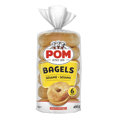 POM Sesame Bagels
