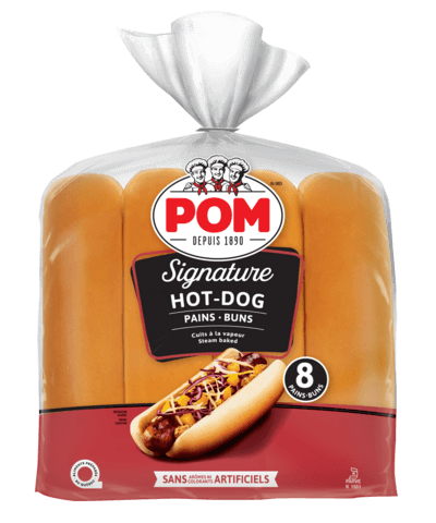 POM Signature Hot Dog Buns