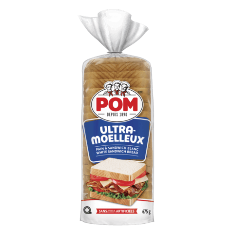 POM Ultra-Soft Superclub Sandwich White Bread