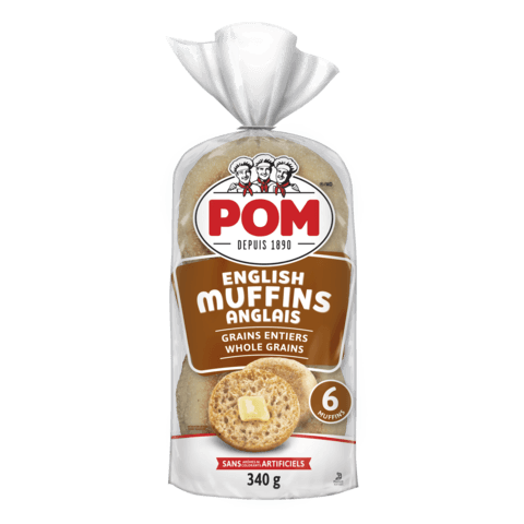 POM Whole Grains English Muffins