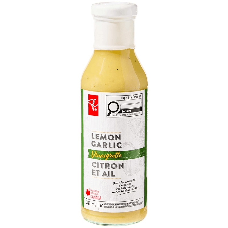 President's Choice Lemon Garlic Vinaigrette