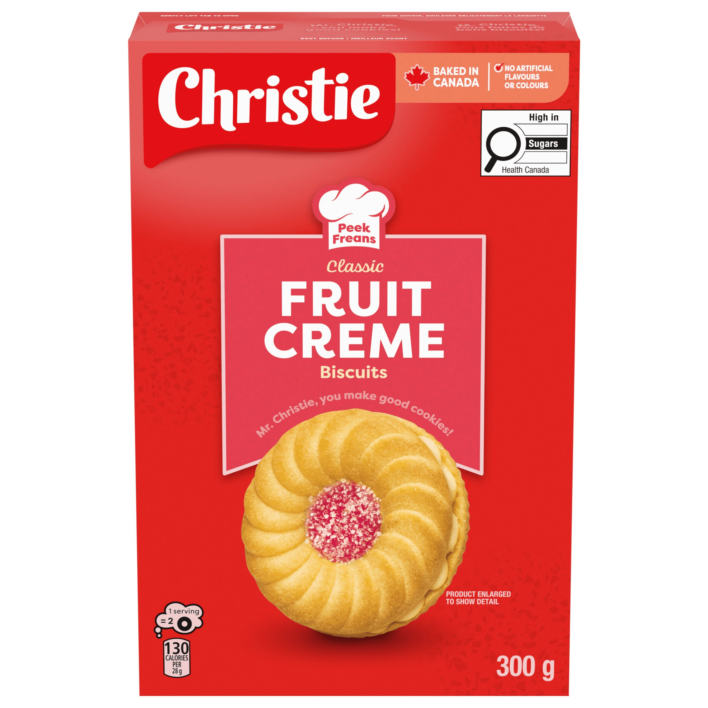 Christie Peek Freans Fruit Creme Biscuits 300 g