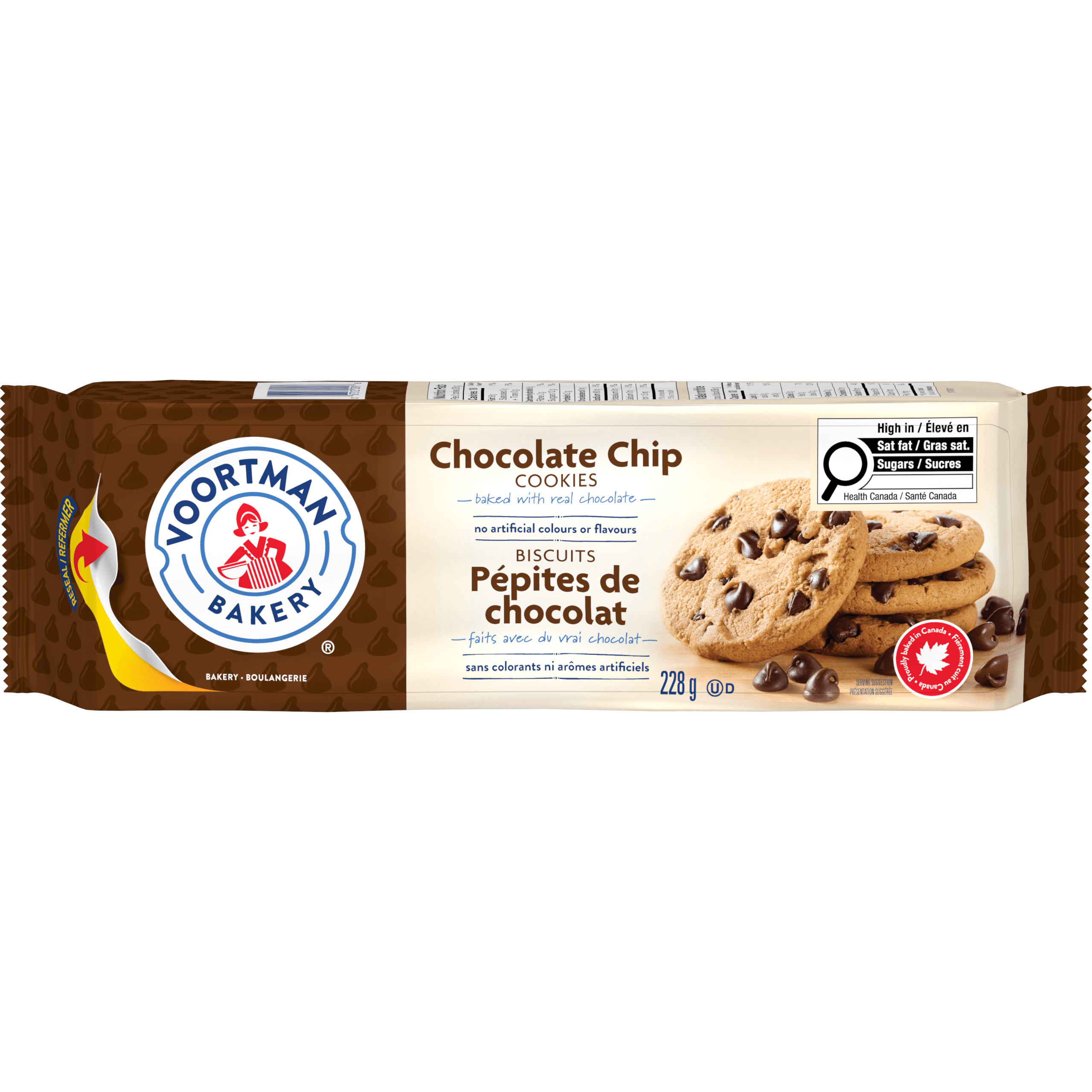 Voortman Chocolate Chip Cookies 228 g