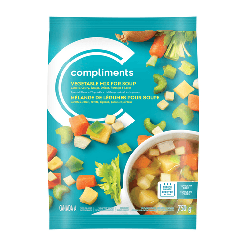 Compliments Frozen Vegetable Mix For Soup 750 g