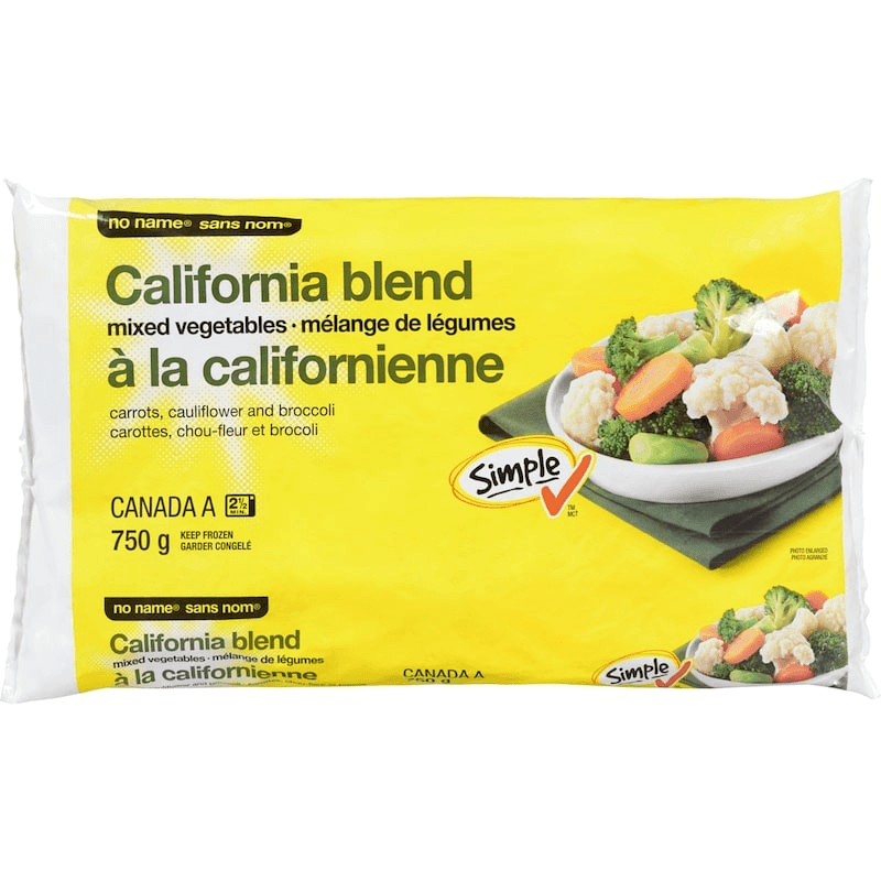 No Name California Blend Mixed Vegetables 750 g