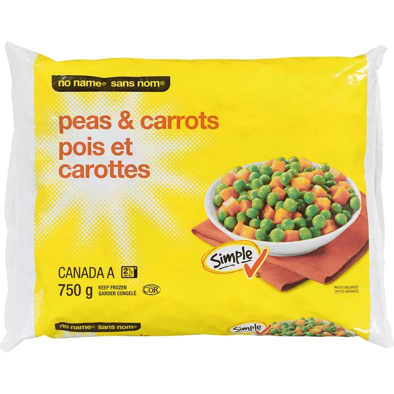No Name Peas and Carrots 750 g