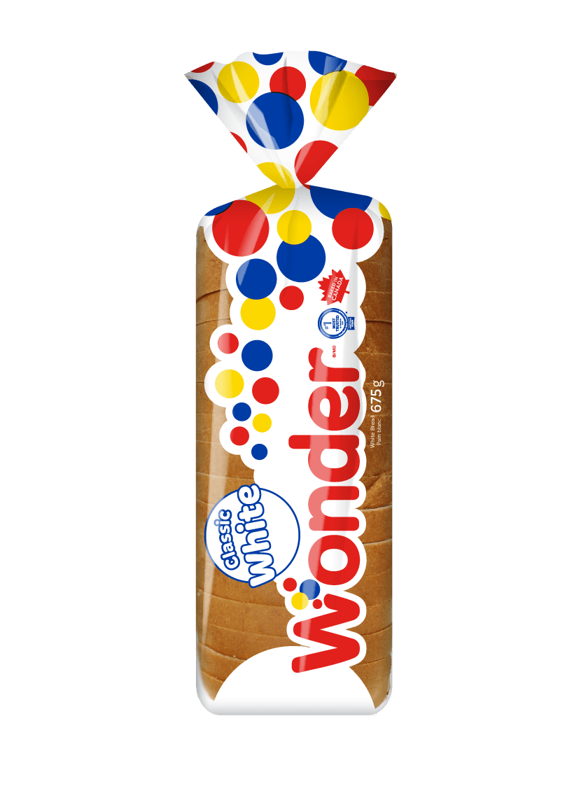 Wonder White Bread 675g