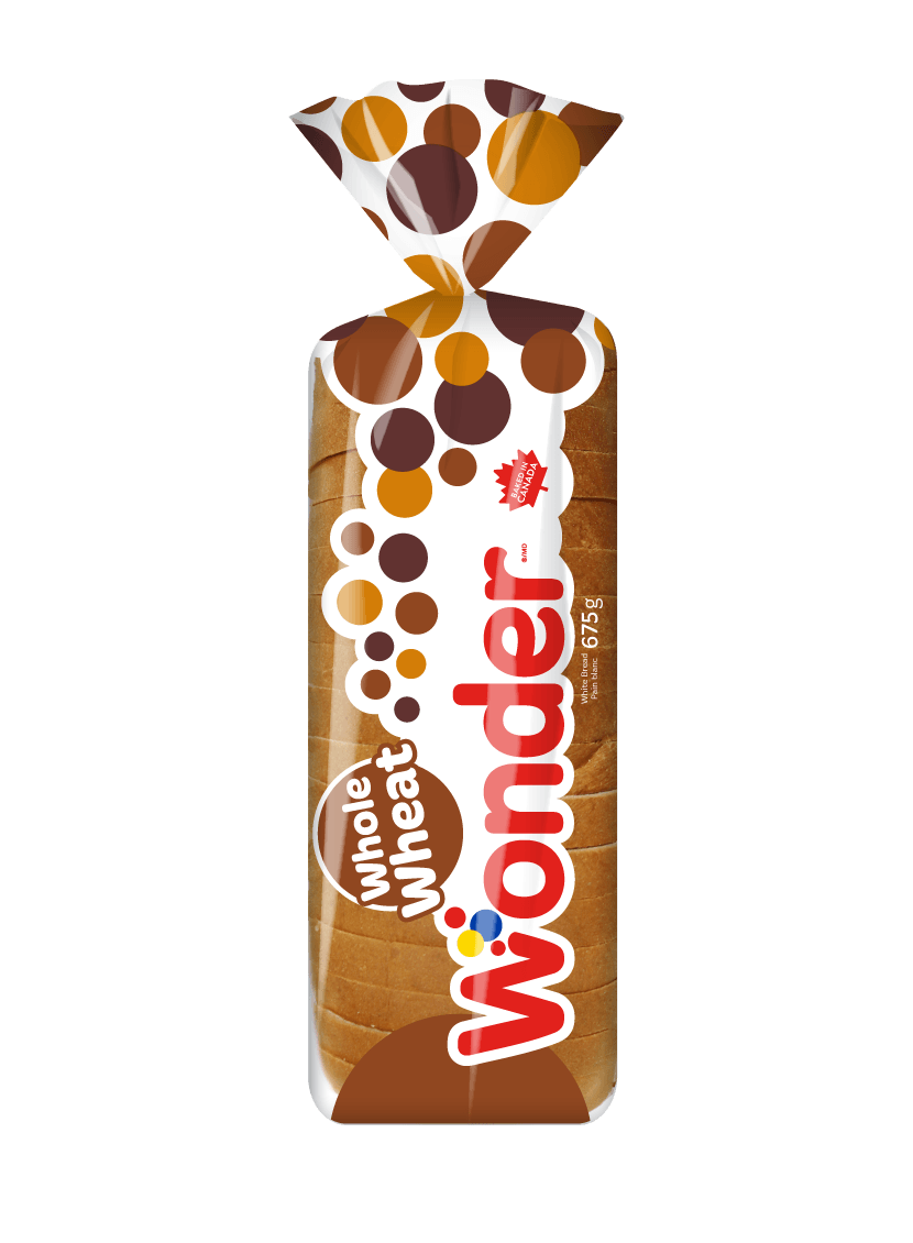 Wonder 100% Whole Wheat Bread 675g