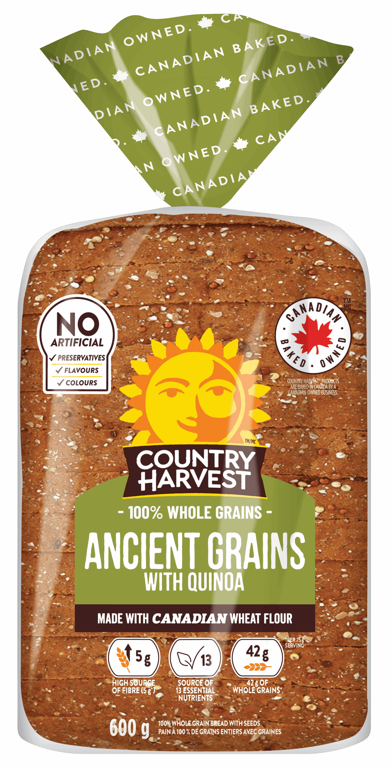 Country Harvest Ancient Grains with Quinoa Bread