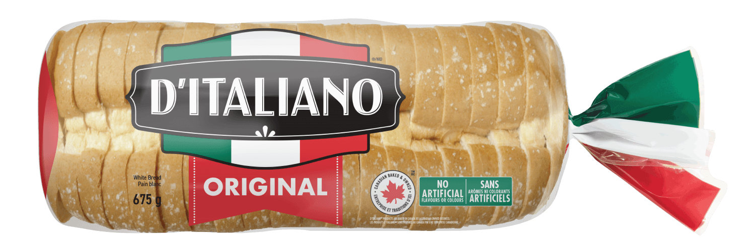 D'Italiano Thick Slice Original White Bread