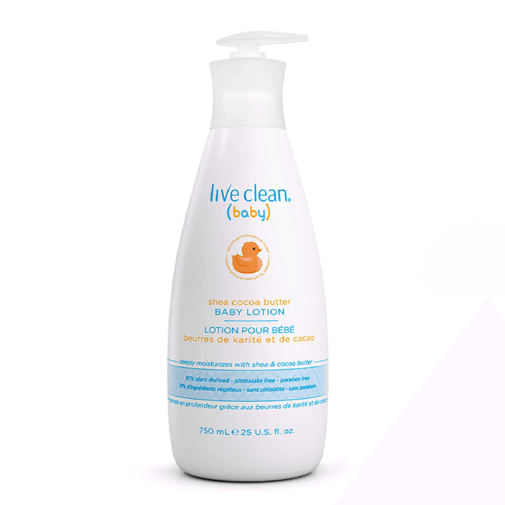 Live Clean Baby Shea Cocoa Butter Lotion
