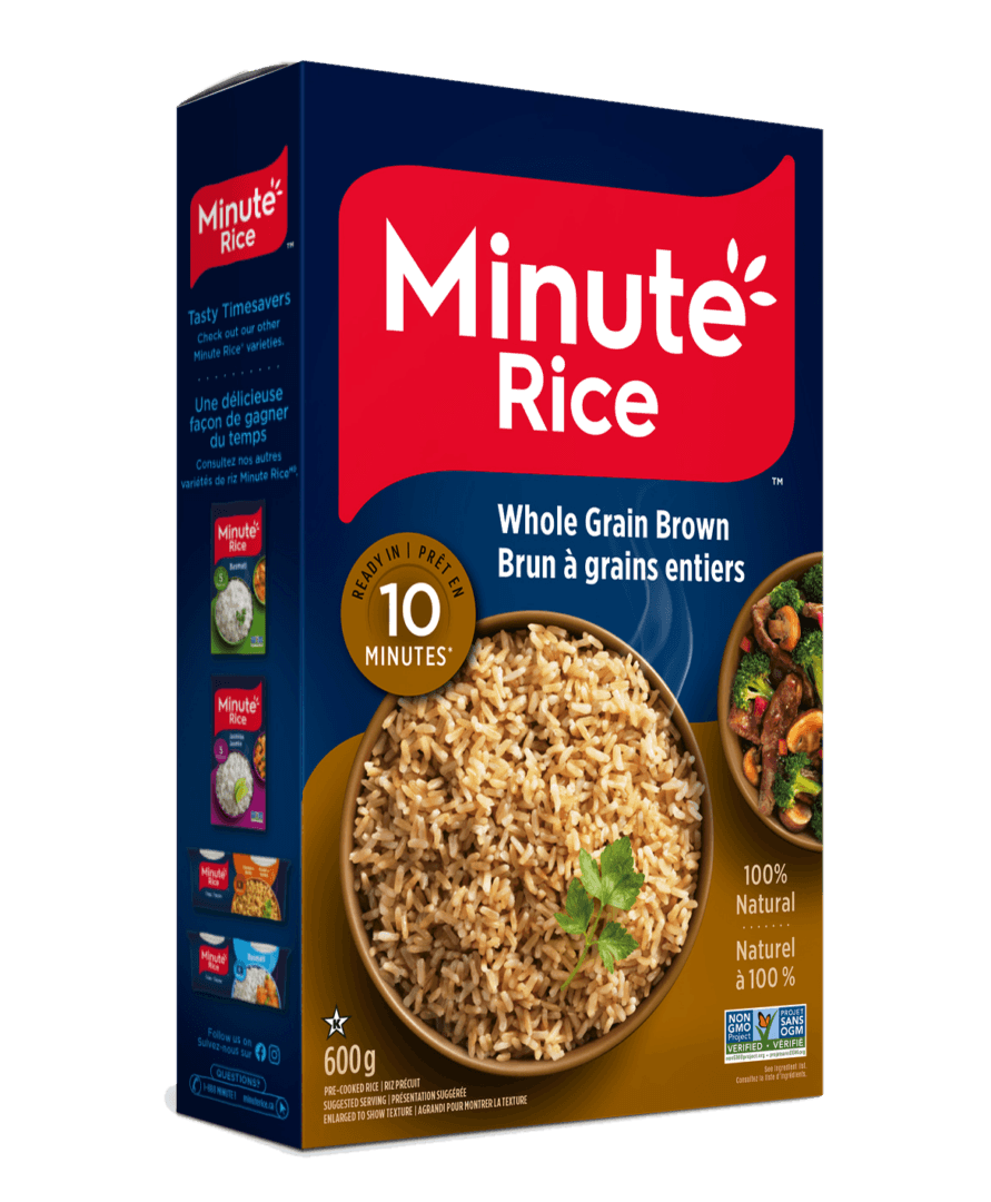 Minute Rice Quick Cook Wholegrain Brown